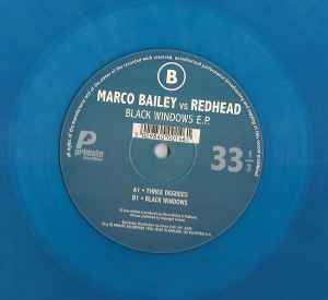 Marco Bailey & Redhead - Black Windows E.P. album cover