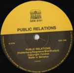 Cover of Public Relations, 1987, Vinyl