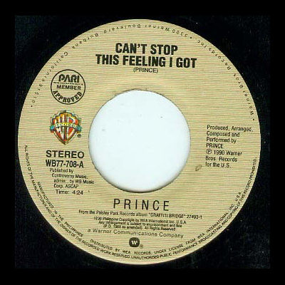 Album herunterladen Prince - Cant Stop This Feeling I Got