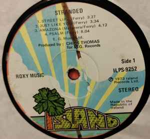 Roxy Music - Stranded album cover