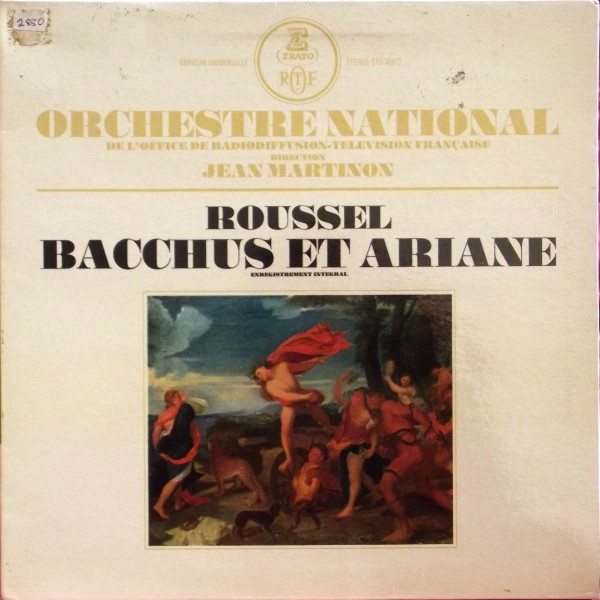 Albert Roussel, The French National Radio Orchestra Conducted By