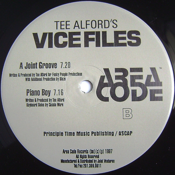 télécharger l'album Tee Alford - Vice Files EP