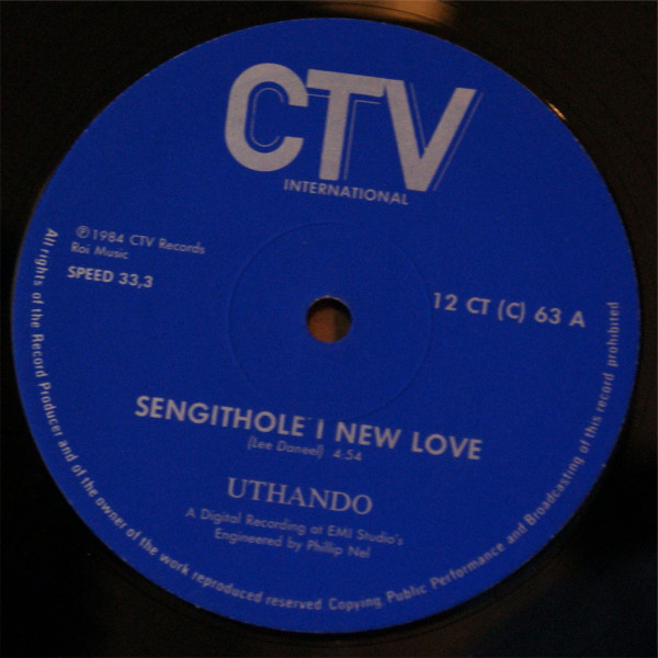 last ned album Uthando - Sengithole I New Love Muti Man