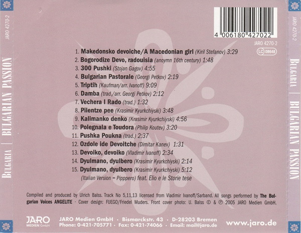 ladda ner album Various - Bulgarian Passion