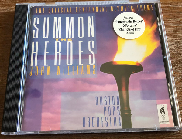 John Williams, Boston Pops Orchestra – Summon The Heroes (1996, CD