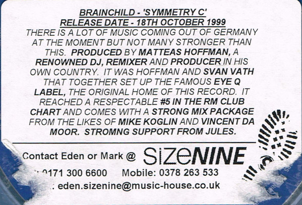 baixar álbum Brainchild - Symmetry C