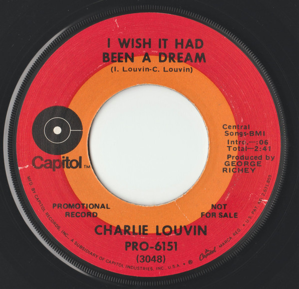 Album herunterladen Charlie Louvin - Love Has To Die All By Itself I Wish It Had Been A Dream