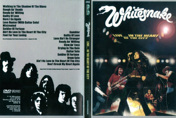 Whitesnake – Live... In The Heart Of The City (2005, DVD) - Discogs