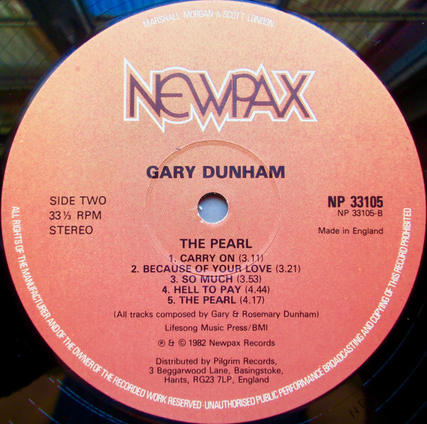 lataa albumi Gary Dunham - The Pearl
