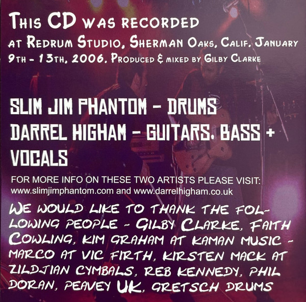 lataa albumi Slim Jim Phantom & Darrel Higham - Kat Men