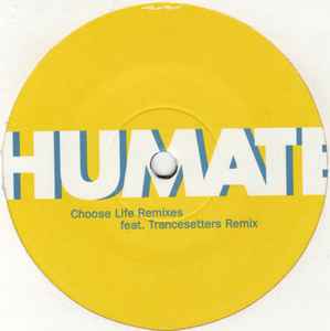 Humate - Choose Life (Remixes) album cover