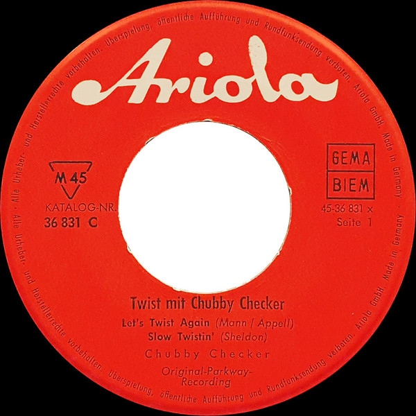 last ned album Chubby Checker - Twist Mit Chubby Checker