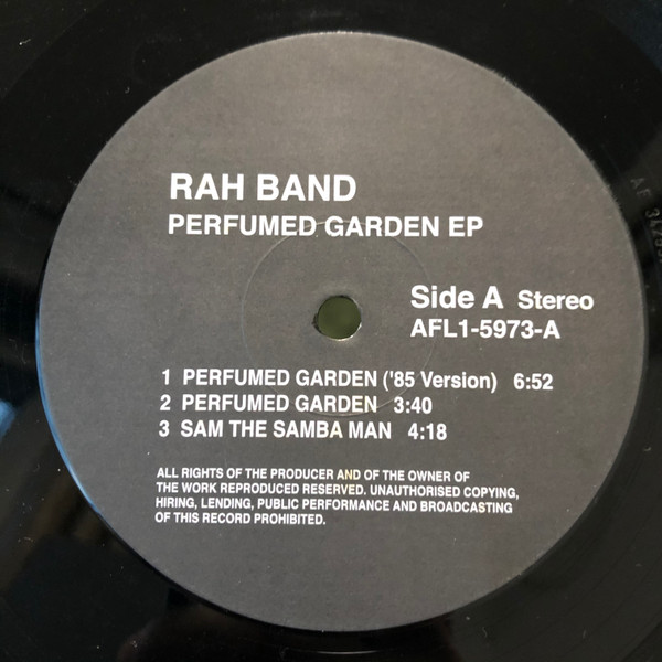 baixar álbum RAH Band - Perfumed Garden EP