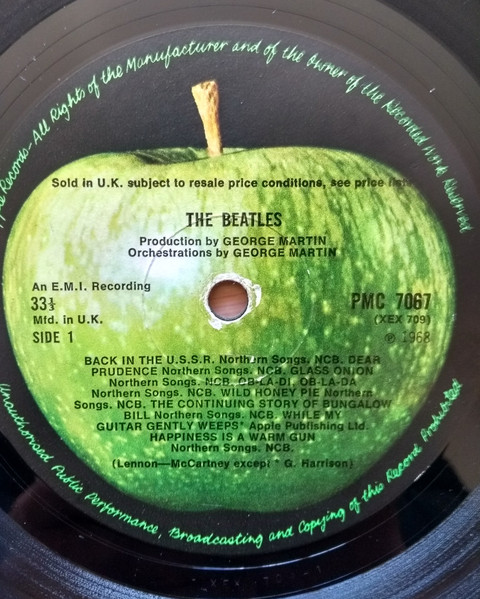 The Beatles – The Beatles (1968, Crossover pressing, Vinyl) - Discogs