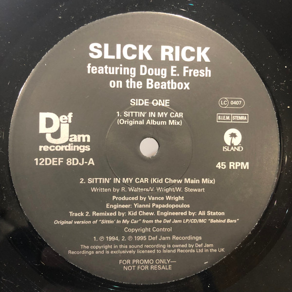 Slick Rick - Sittin' In My Car