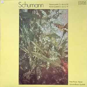 Robert Schumann - Klavierquintett Es-dur Op. 44 / Klavierquartett Es-dur Op. 47 album cover