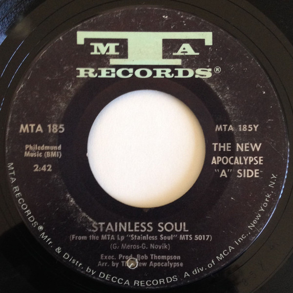 The New Apocalypse – Stainless Soul (1970, Vinyl) - Discogs