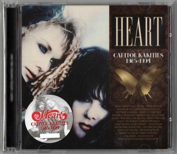 Heart – Capitol Rarities 1985-1994 (2017, CD) - Discogs