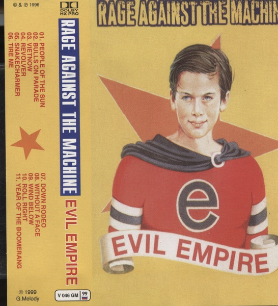 Rage Against The Machine – Evil Empire (1999, Cassette) - Discogs