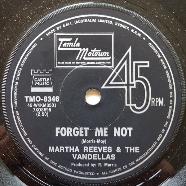 ladda ner album Martha Reeves & The Vandellas - Forget Me Not I Promise To Wait My Love