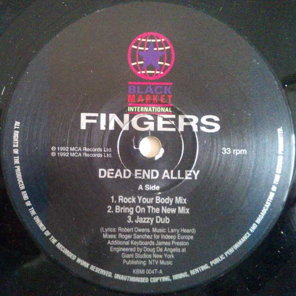 lataa albumi Fingers - Dead End Alley