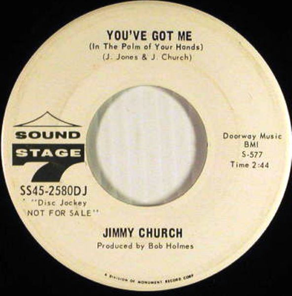 last ned album Jimmy Church - Youve Got Me In The Palm Of Your Hands Twinkle