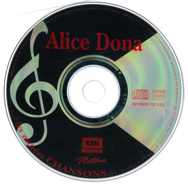 ladda ner album Alice Dona - Les Années Chansons