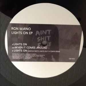Ron Maino - Lights On EP Album-Cover