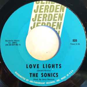 Love Lights / You Got Your Head On Backwards - The Sonics