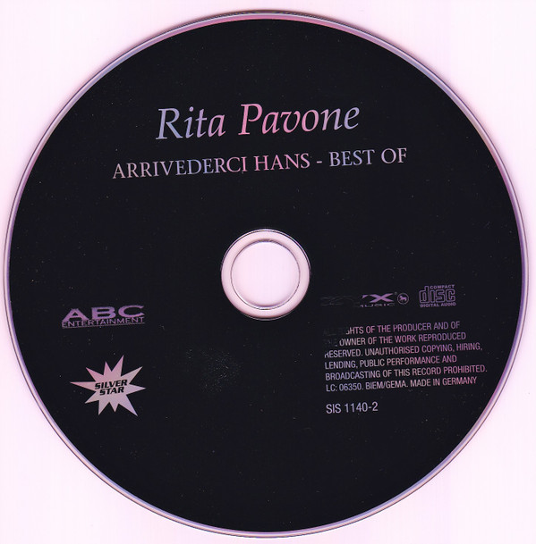 ladda ner album Rita Pavone - Arrivederci Hans Best Of