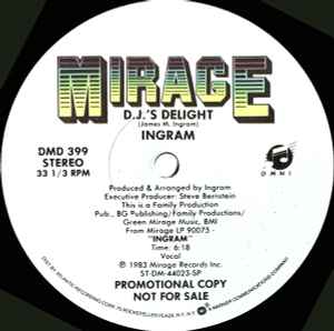 Ingram - D.J.'s Delight album cover