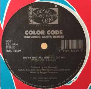 Color Code - We've Got All Nite album cover