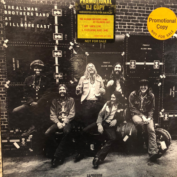 The Allman Brothers Band At Fillmore East (1971, RI, Vinyl) - Discogs