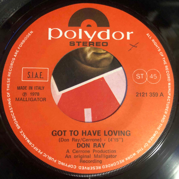 ladda ner album Don Ray - Got To Have Loving