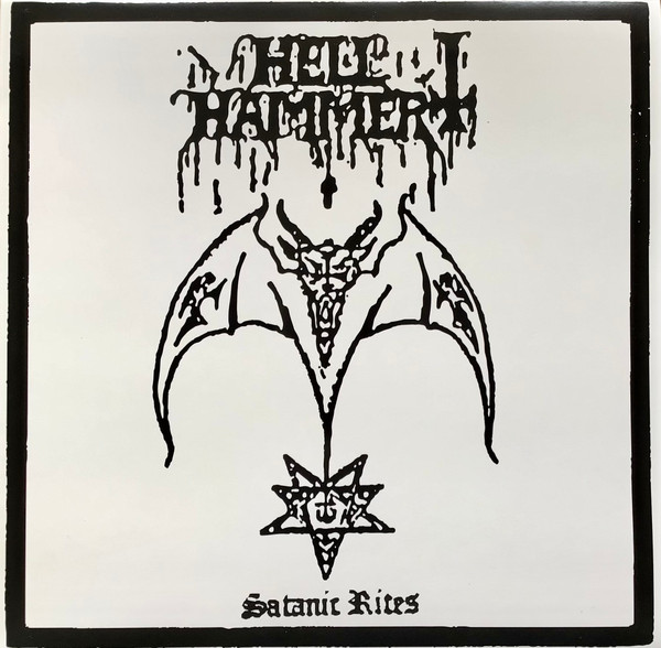 fra nu af Blind Kalkun Hellhammer – Satanic Rites (Blue, Vinyl) - Discogs