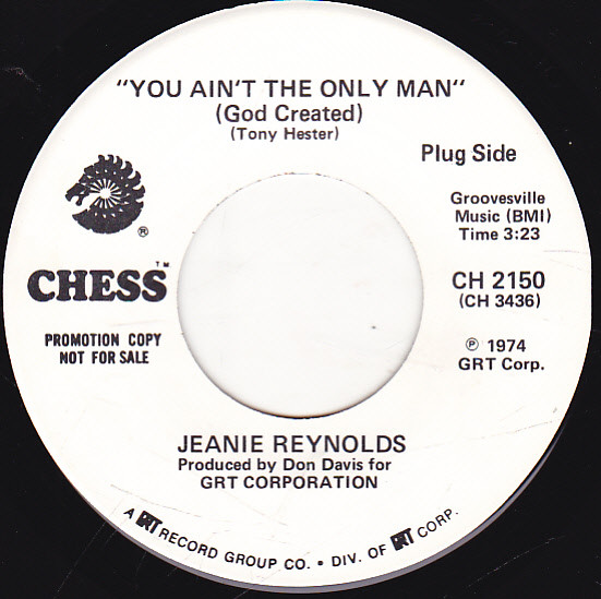 baixar álbum Jeanie Reynolds - You Aint The Only Man God Created I Know Hell Be Back Someday