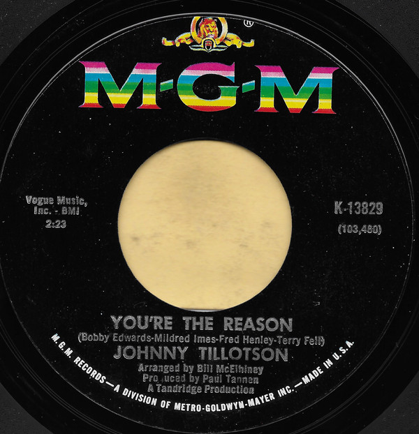 Album herunterladen Johnny Tillotson - Youre The Reason