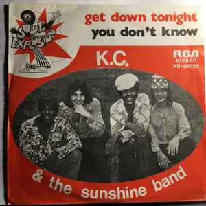 K.C. And The Sunshine Band – Get Down Tonight (1975, Vinyl) - Discogs