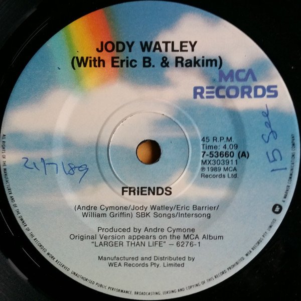 baixar álbum Jody Watley With Eric B & Rakim - Friends