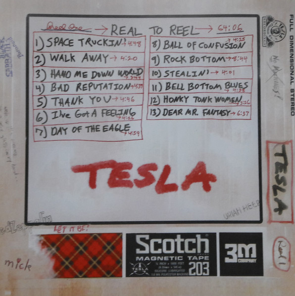 Tesla – Real To Reel 1 & 2 (2007, CD) - Discogs
