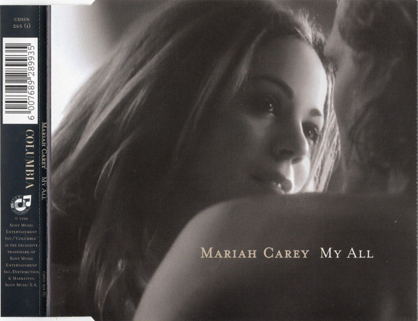 Mariah Carey – My All (1998, Picture Disc, CD) - Discogs