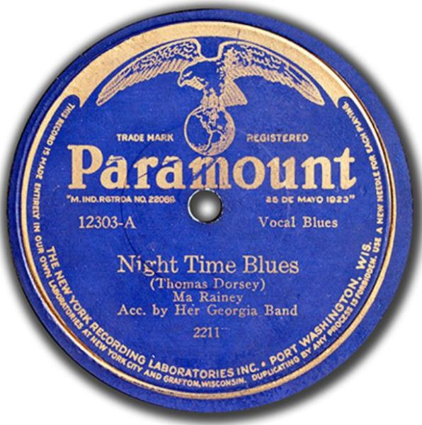 ladda ner album Ma Rainey And Her Georgia Band - Night Time Blues Four Day Honory Scat