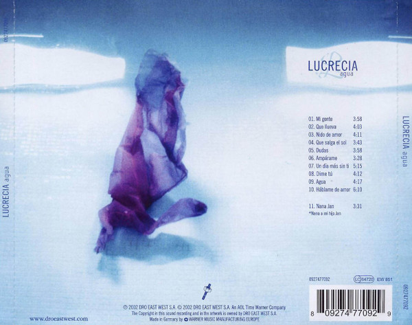 télécharger l'album Lucrecia - Agua