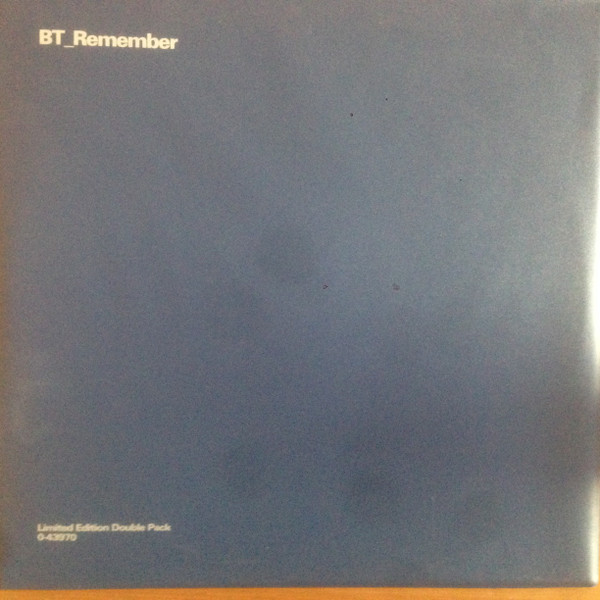 BT – Remember (1997, Vinyl) - Discogs