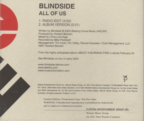descargar álbum Blindside - All Of Us