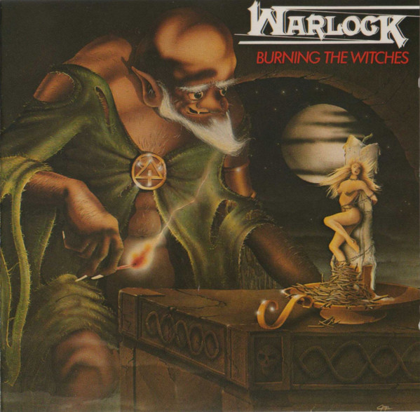 Warlock – Burning The Witches (1987, CD) - Discogs