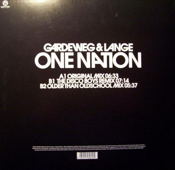 last ned album Gardeweg & Lange - One Nation