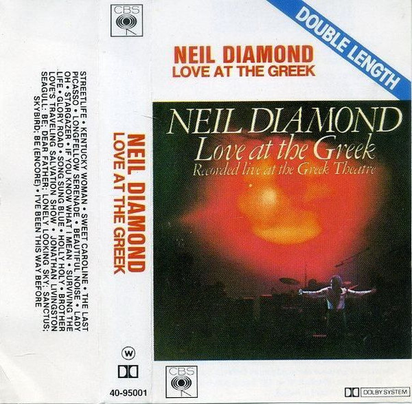 Neil Diamond – Love At The Greek: Recorded Live At The Greek