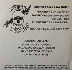 Sacred Few – Sacred Few / Low Rider (1983, Vinyl) - Discogs