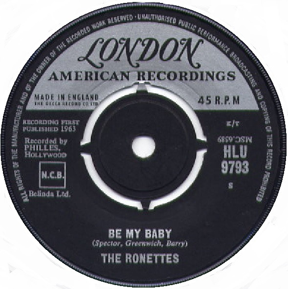 The Ronettes – Be My Baby (1963, Vinyl) - Discogs